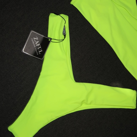 Zaful NWT neon bikini - Picture 3 of 5